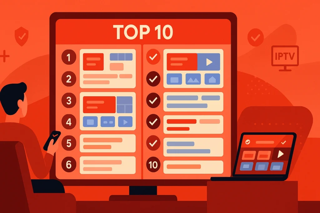 Top 10 des meilleurs lecteurs IPTV en 2025