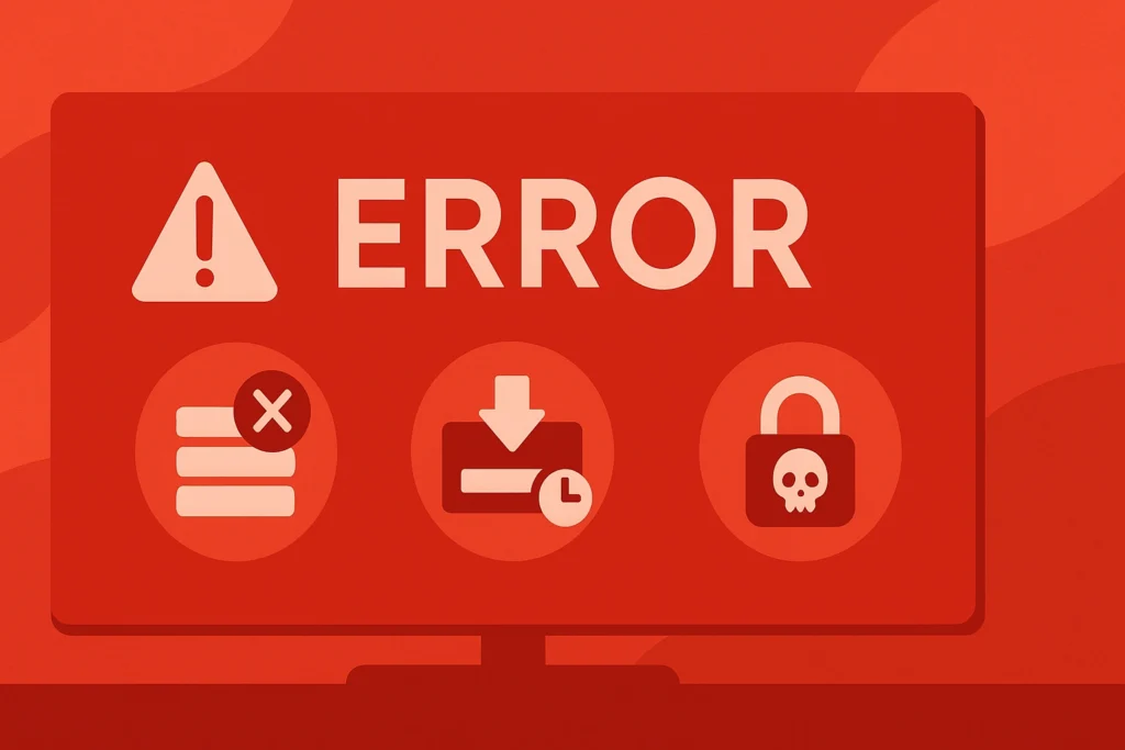 Erreurs courantes à éviter