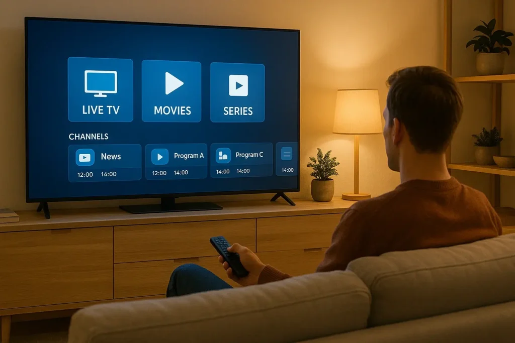 Abonnement IPTV 12 Mois Smart TV